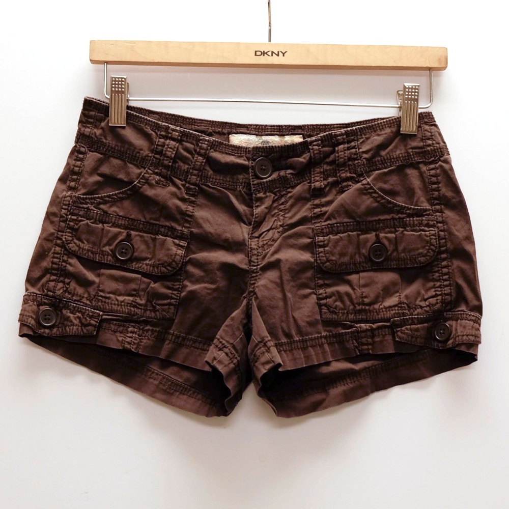 American Rag Cie Brown Cargo Shorts Sz 3